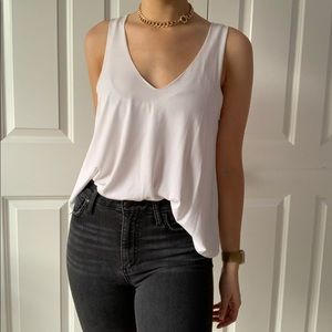 Super soft white tank